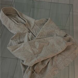 lululemon athletica Gray Hoodie Jacket
